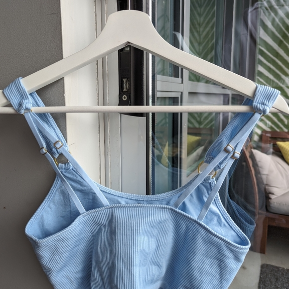 AERIE Ribbed Bralette - Size L - Picture 2 of 8